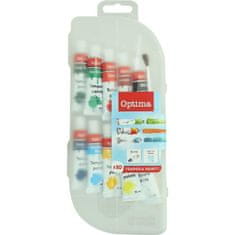 VSE ZA ŠOLO Barvice tempera 1/10 10ml pvc ohišje