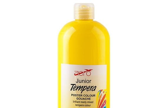 VSE ZA ŠOLO Barvice tempera 1l aero - rumena 200