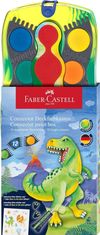 Faber-Castell Barvice vodene connect dino