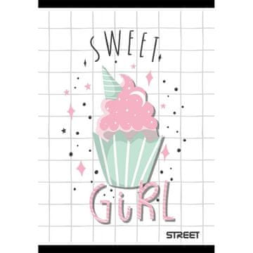 VSE ZA ŠOLO Beležka a6 street pink