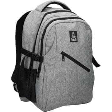VSE ZA ŠOLO Nahrbtnik dakar siv