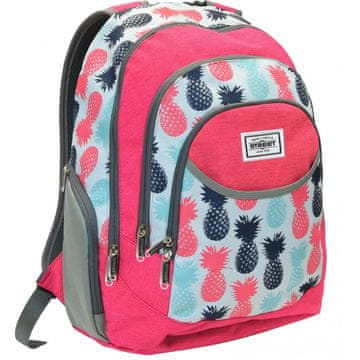 VSE ZA ŠOLO Nahrbtnik round collection ananas