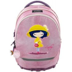 VSE ZA ŠOLO Torba šolska ergonomic rain girl