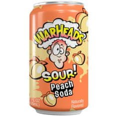 Warheads Peach Sour Soda 355ml