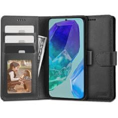 Tech-protect Wallet knjižni ovitek za Samsung Galaxy M55 5G, črna