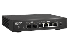 Qnap Stikalo QSW-2104-2S (4x 2,5GbE RJ45 in 2x 10GbE SFP+)