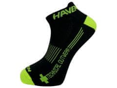 HAVEN Nogavice SNAKE SILVER NEO 2 para črna/rumena - 8-9