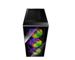 FSP CMT192/Midi Tower/Transpar./Črna