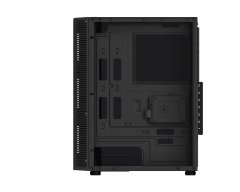 FSP CMT192/Midi Tower/Transpar./Črna
