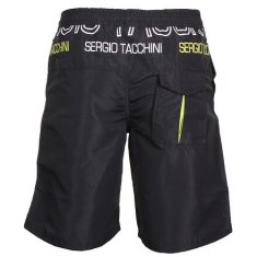 Sergio Tacchini 18827-AST plavalne hlače za dečke, črna oblačila, velikost 16