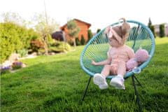 NEW BABY Otroška mušelinska naglavna ruta Leny peach - 68 (4-6m)