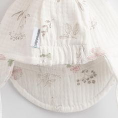 NEW BABY Zoe poletna muslinska kapa z vizirjem - 56/62