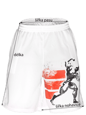 Extrifit Basket kratke hlače 12 bela M