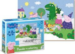 DoDo Dvostranska sestavljanka Peppa Pig: Piknik 60 kosov