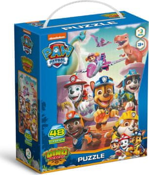 DoDo Puzzle Paw Patrol: 48 kosov: Reševanje dinozavrov