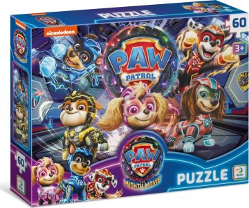 DoDo Puzzle Paw Patrol: 60 kosov: The Mighty Movie