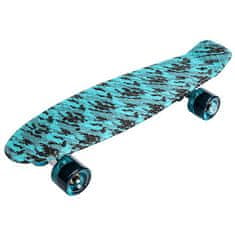 Meteor Flip Multi plastični skateboard turkizna različica 40583
