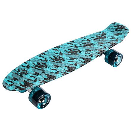 Meteor Flip Multi plastični skateboard turkizna različica 40583