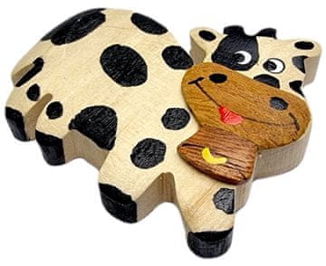 Dvěděti 2Kids Toys Leseni magnet Velika krava