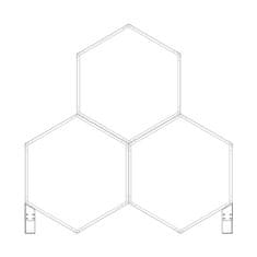 G21 nosilec za leseno zavetje HEX, 2 kosa/paket