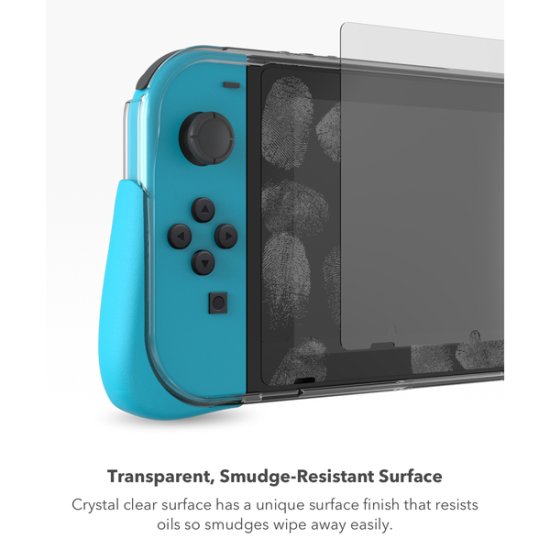 gear4 ZAGG D3O pokrov za Nintendo Switch prozoren