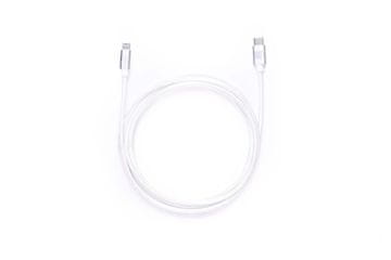 ER POWER kabel USB-C/C 5A (100W) 200cm bela