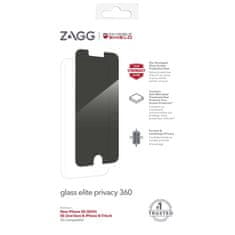 invisibleSHIELD ZAGG Invisible Shield Elite Privacy 360 steklo za iPhone SE/6/7/8