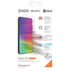 invisibleSHIELD ZAGG Invisible Shield Fusion XTR D3O hibridno steklo SG S22 + 5G