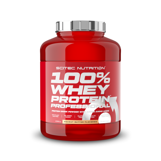 Scitec Nutrition 100% WP Professional 2350 g arašidovega masla