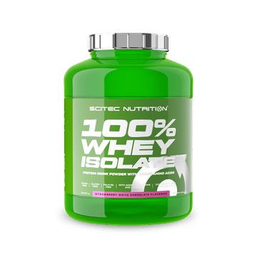 Scitec Nutrition 100% sirotkin izolat 2000 g jagoda bela čokolada