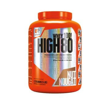 Extrifit High Whey 80 2270 g oreščkov nugat