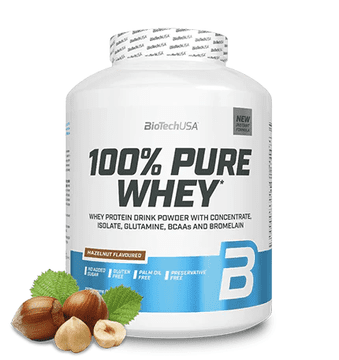 BioTech 100% čista sirotka 2270 g lešnik