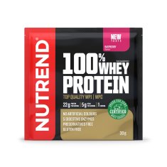 Nutrend 100 % sirotkine beljakovine 30 g z okusom piškotov in smetane