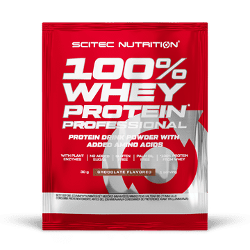 Scitec Nutrition 100% WP Professional 30 g čokolada z lešniki