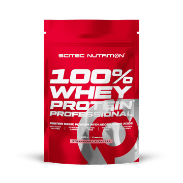 Scitec Nutrition 100% WP Professional 1000 g jagoda