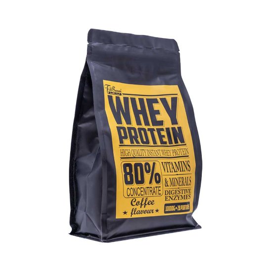 FitBoom Whey Protein 80% 1000 g kava