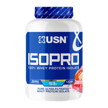 USN IsoPro 100% sirotkine beljakovine 1800 g jagoda