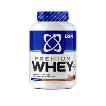 USN Whey+ Premium Protein 2000 g čokoladna karamela