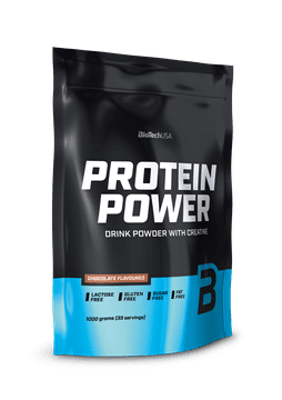 BioTech Protein Power 1000 g čokolada