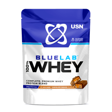 USN Bluelab 100% Whey Protein Premium 476 g čokoladna karamela