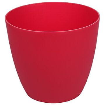 Plastkon Ella Mat okrasni lonček magenta premer 21 cm