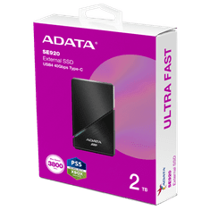 A-Data Zunanji SSD 2TB SE920 črn