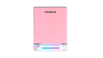 In Win V Win A1 Plus/Mini ITX/Transpar./Pink/650W/80PLUS Gold