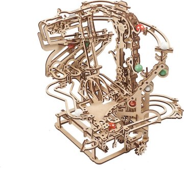 UGEARS 3D sestavljanka Marble Run: Chain Hoist 400 kosov