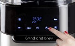 DOMO Grind and Brew kavni aparat, 1,5 l, črn (DO721K)