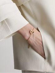 Calvin Klein Nežna pozlačena zapestnica s srčkom Minimalist Hearts 35000388