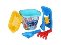 Disney DISNEY Stitch Set za igranje v pesku, vedro z dodatki 