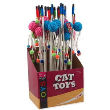 Magic cat Igrača za razstavljanje MAGIC CAT duda žogica s cofki bombaž 15 cm + 45 cm 24 kosov