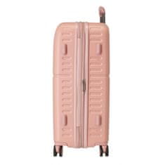 Jada Toys Komplet luksuznih potovalnih kovčkov iz ABS 70cm/55cm PEPE JEANS HIGHLIGHT Rosa Claro, 7689524