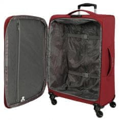 Jada Toys Tekstilni potovalni kovček ROLL ROAD ROYCE Red, 76x48x29cm, 93L, 5019324 (velik)